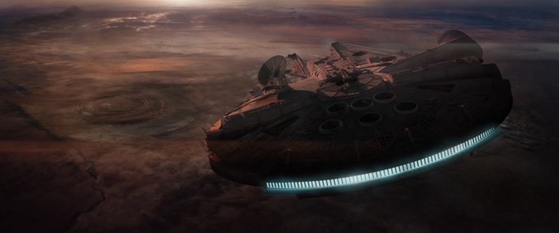 wars, millennium, falcon, star wars, 2K, millennium falcon, star