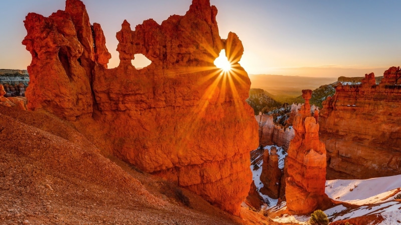 outdoors, sun, sky, sunset, landscape, rock formation, Utah, sandstone, tranquility, physical geography, solid, rock, eroded, scenics - nature, beauty in nature