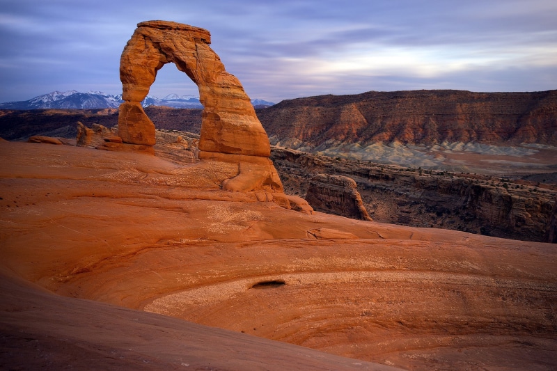 Arches National Park, landscape, 1080P, national park, USA, mountains, rock formation, Utah