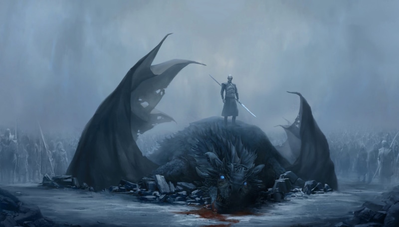 Night King (Game of Thrones), 1080P, White Walker, TV Show, Viserion (Game of Thrones), Game Of Thrones