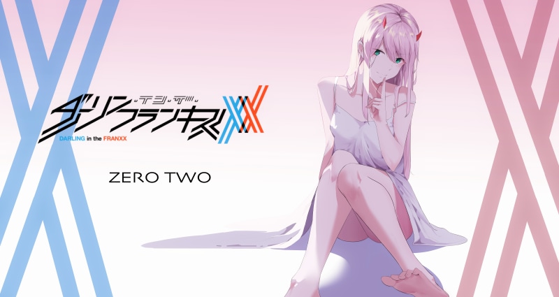 anime girls, 8K, Darling in the FranXX, pink hair, Zero Two (Darling in the FranXX)
