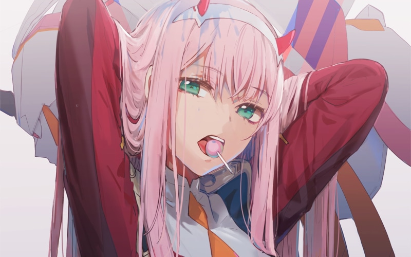 human representation, female likeness, creativity, close-up, 1080P, Darling in the FranXX, multi colored, no people, anime, representation, day, clothing