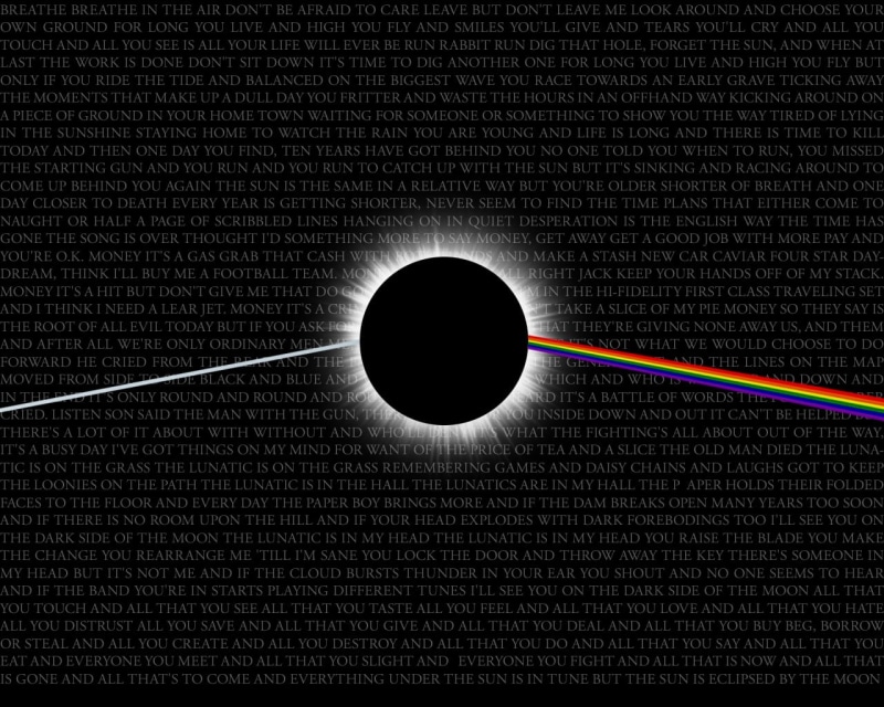 Pink Floyd, dark, pink, floyd, moon, side, hd, art, 720P, The Dark Side Of The Moon, moons, space