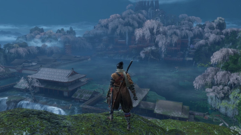 Sekiro: Shadows Die Twice, cherry blossom, 1080P