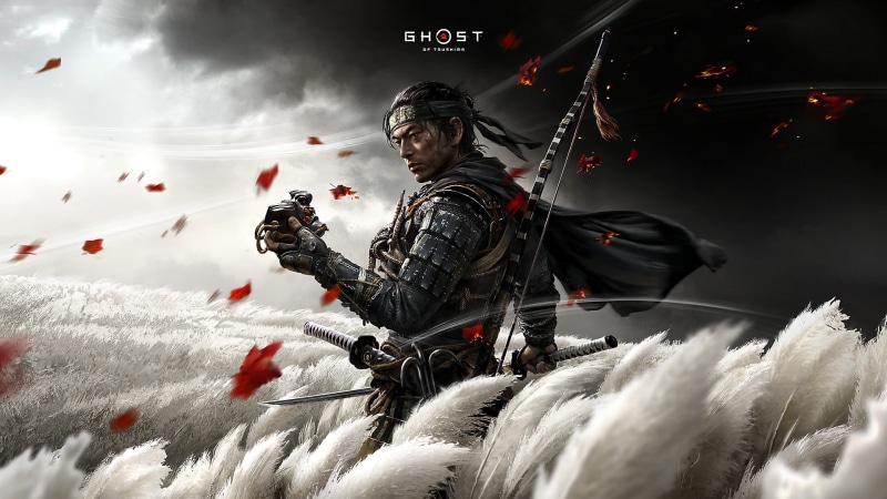 720P, samurai, Ghost of Tsushima