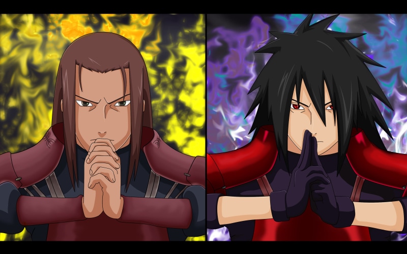 Uchiha Madara, 2K, Naruto Shippuuden, Hashirama Senju