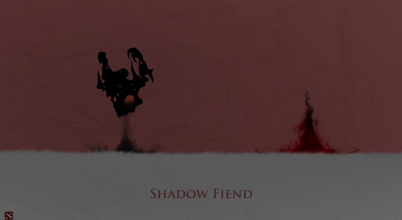 nature, outdoors, silhouette, sky, communication, men, video game, DotA, western script, shadow fiend, risk, sign, mid-air, dota 2, real people