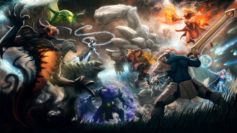 illustration, heat - Temperature, belief, Dota 2, group of people, danger, fire - Natural Phenomenon, smoke - Physical Structure, creativity, multi Colored