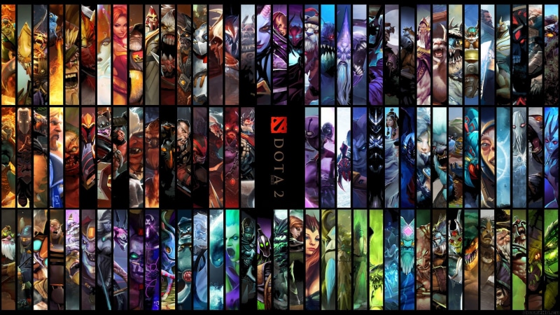 abundance, vector, backgrounds, digital composite, crowd, glass - material, Dota 2, pattern, women, symbol, full frame, real people, digital, technology