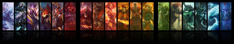 illustration, decoration, bright, creativity, red, blue, panoramic, abstract, 5K, digital, no people, collage, vibrant Color, Dota 2, computer Graphic