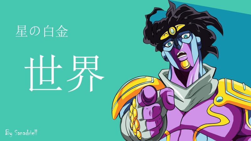 Anime, 2K, Jojos Bizarre Adventure, Star Platinum (Jojos Bizarre Adventure)