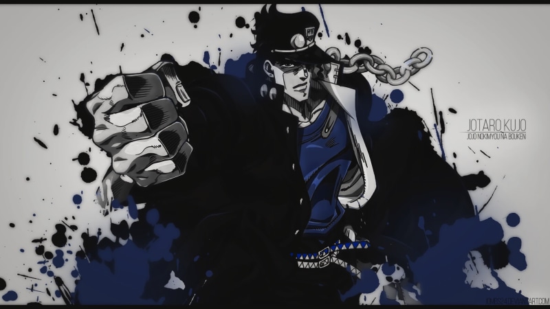 1080P, Anime, Jotaro Kujo, Jojos Bizarre Adventure