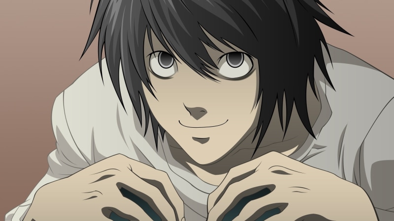 anime, note, 1080P, death, l, art, x, L., death note, hd