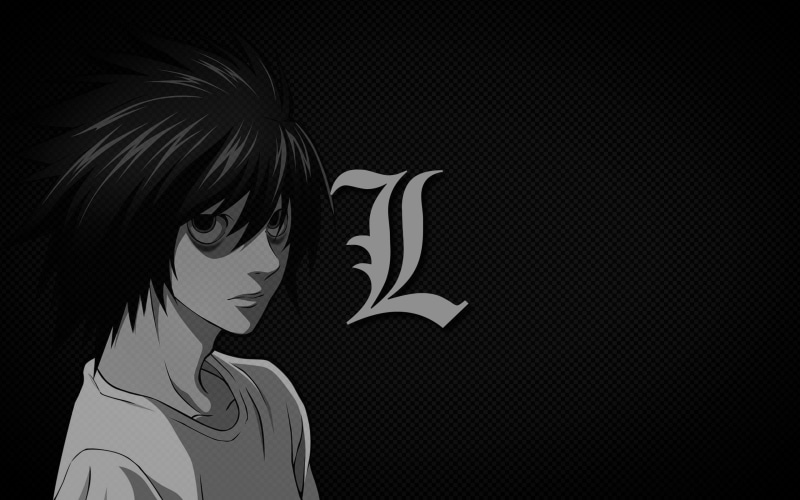 headshot, indoors, close-up, Death Note, women, females, adult, contemplation, anime, human face, young adult, human body part, beauty, young women, studio shot