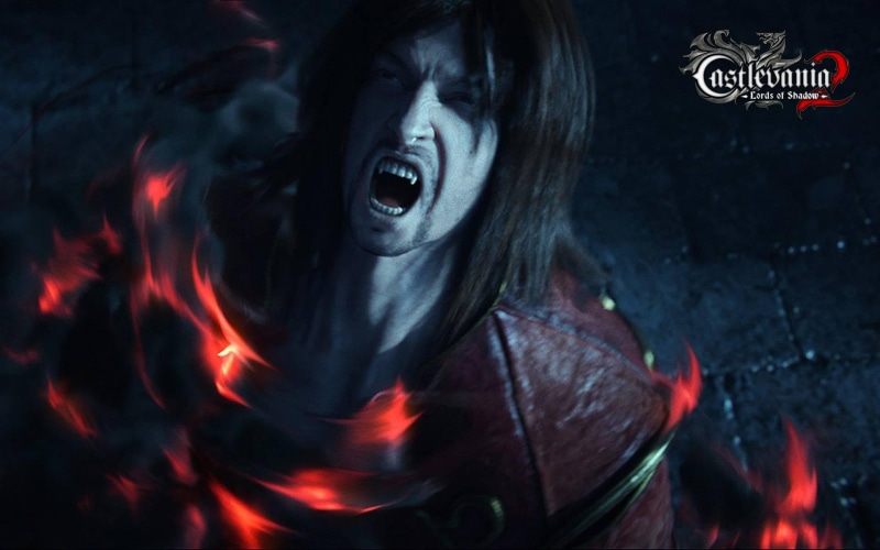 gabriel belmont, shadows, dark, game, fangs, games, castlevania, lord, video, vampire, fire, dracula, 1080P