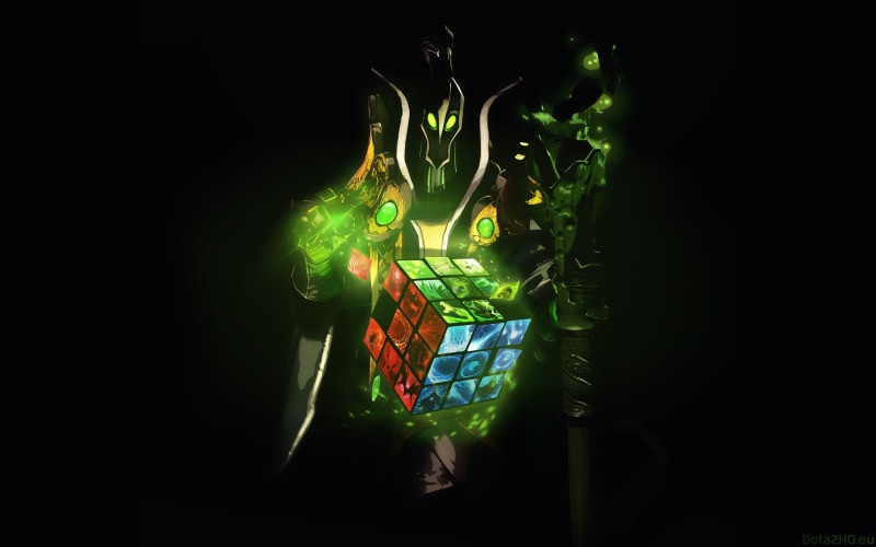 green color, digital composite, black background, light - natural phenomenon, representation, Rubiks Cube, copy space, Rubick the Grand Magus, illuminated