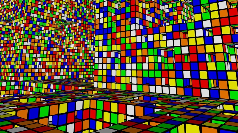 shape, multi colored, tiles, abundance, close-up, colorful, rubik, large group of objects, pattern, mosaic, digital art, built structure, square, s, creativity
