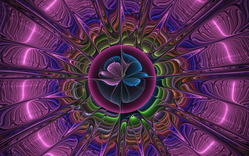 kaleidoscope, multi Colored, mandala, science, art and craft, technology, creativity, brown, digitally Generated Image, swirl, colors, bright
