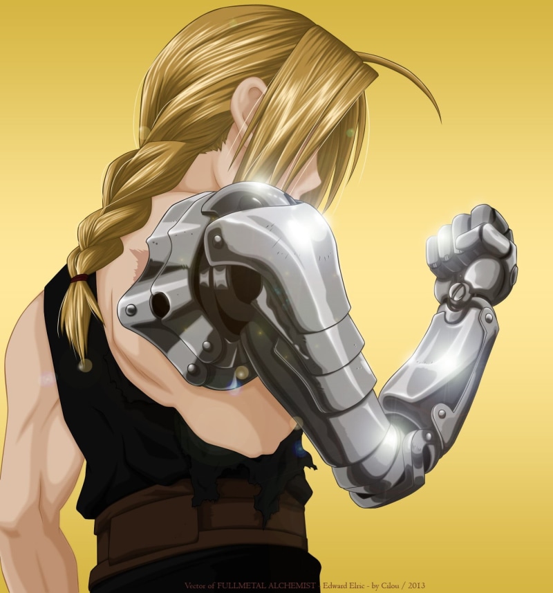anime, representation, futuristic, edward, indoors, Elric Edward, waist up, full, digital, people, artificial intelligence, Elric Alphonse, human hair