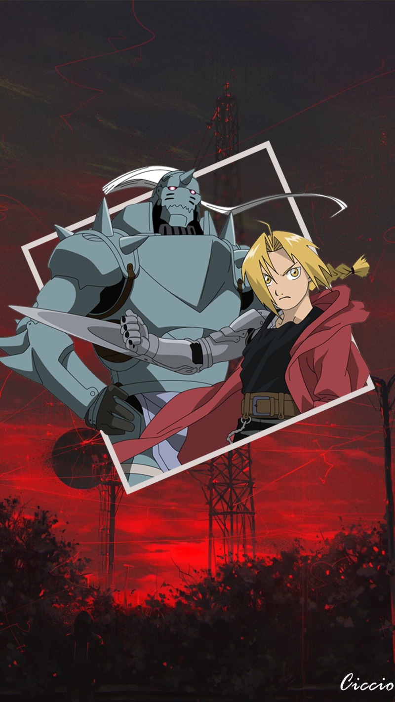 anime, Full Metal Alchemist, Full Metal Alchemist Brotherhood, Elric Edward, 1080P, Elric Alphonse