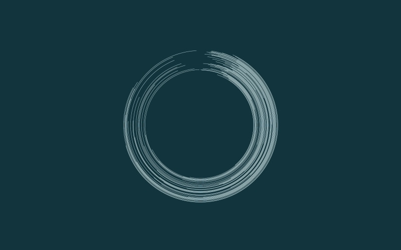 circle, minimalism, digital art, simple background, ensō, 2K