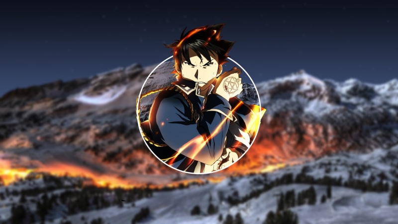 cold temperature, sky, Full Metal Alchemist, holding, real people, sport, 1080P, Roy Mustang, mountain, sunset, beauty in nature, nature, focus on foreground