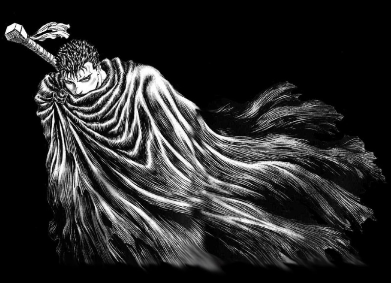 Kentaro Miura, Berserk, 480P, Guts, manga