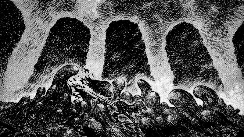 close-up, tree, 1080P, no people, Berserk, Guts, the past, art and craft, history, craft, Kentaro Miura, plant, pattern, representation, textured, architecture