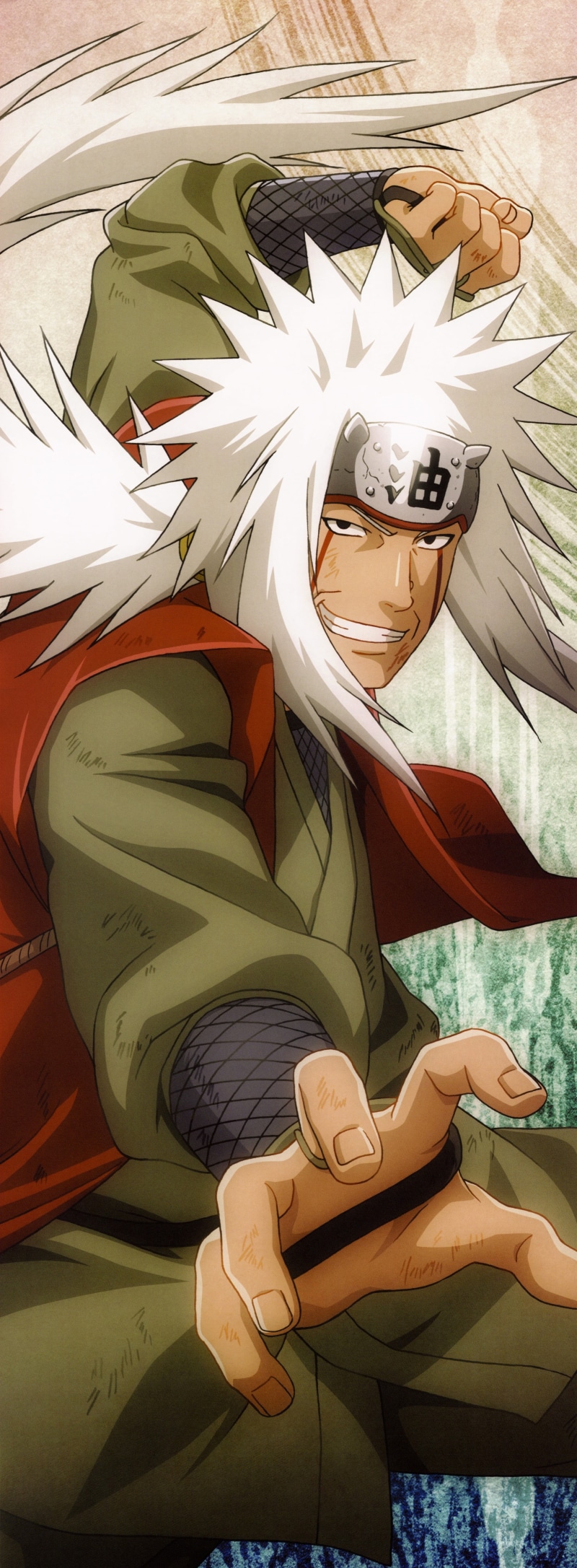 holding, art and craft, character, adult, mask - disguise, Jiraiya, creativity, arts culture and entertainment, representation, costume, craft, traditional clothing