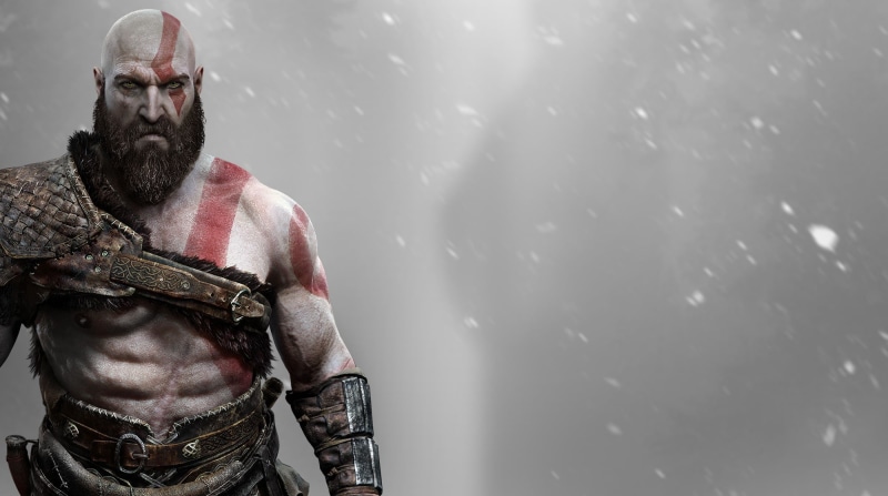 Omega, God of War, Kratos, god of war 4, valhalla, 1080P, God
