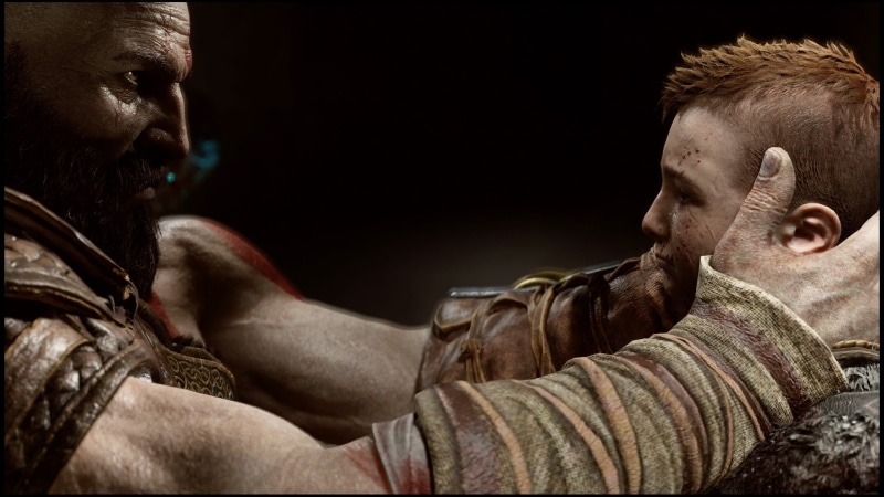 1080P, PlayStation 4, God of War (2018), God of War, video game characters, Atreus, video games, Kratos