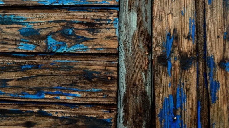 texture, blue, backgrounds, rough, boundary, plank, day, full frame, weathered, wooden surface, board, old, wooden, close-up, macro, fence, paint, wood - material