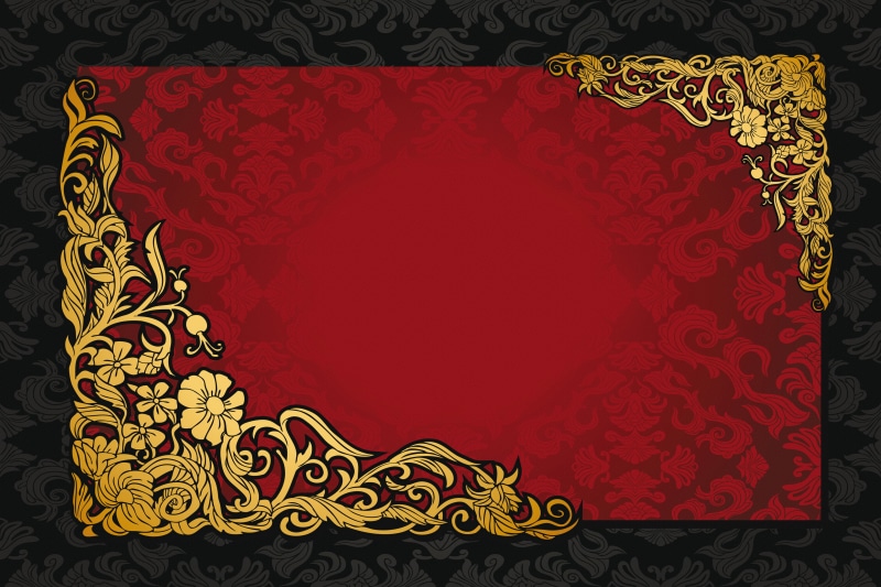 silk, textile, retro Styled, frame, elegance, floral, brocade, vector, leaf, pattern, creativity, victorian Style, tracery, yellow, background, arabic Style
