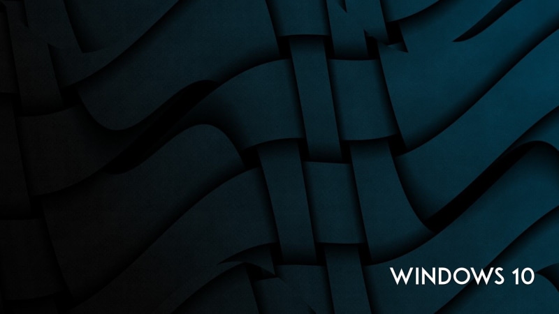 10, Windows, Curves, Background, 1080P, Abstract, System