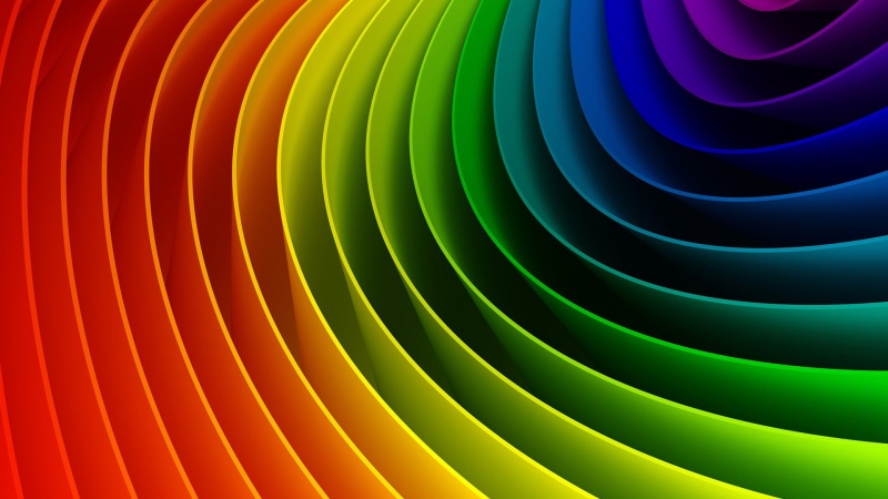 colorful, choice, effect, blue, geometric, green color, wave, energy, color swatch, paper, lines, variation, motion, no people, generated, computer