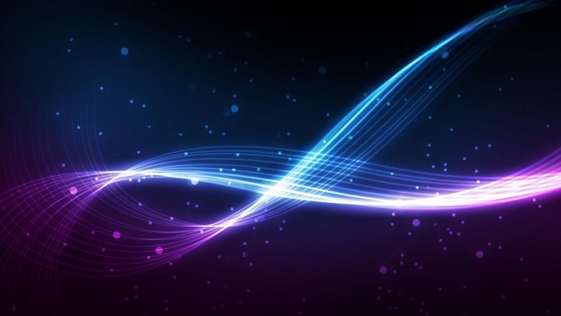 digital art, artwork, colorful, abstract, waveforms, 1080P, shapes, blue, 3D, wavy lines, purple, lines, graphic design