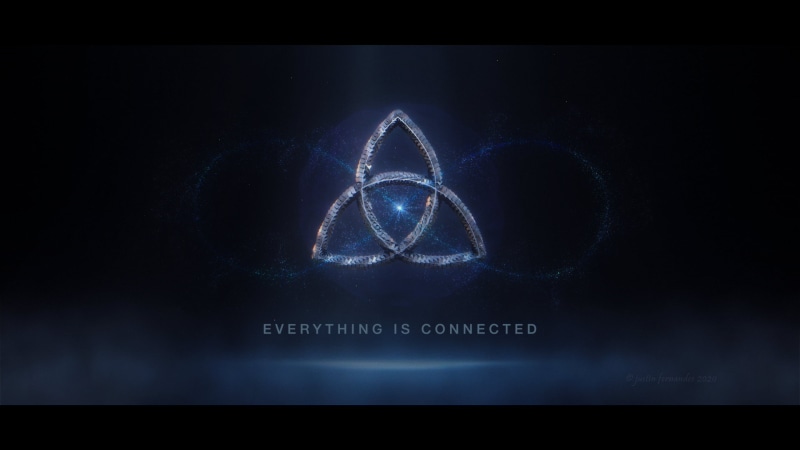 Gina Stiebitz, fantasy art, Lisa Vicari, logo, artwork, dark, Netflix TV Series, Netflix, Moritz Jahn, digital art, Louis Hofmann, abstract, 3D Abstract