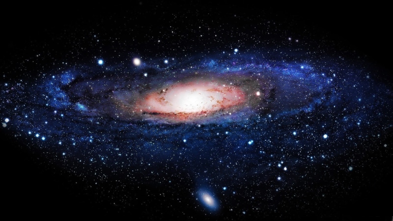 science, exploration, sky, star - space, space exploration, night, spiral, blue, no people, satellite view, telescope, way, 1080P, outdoors
