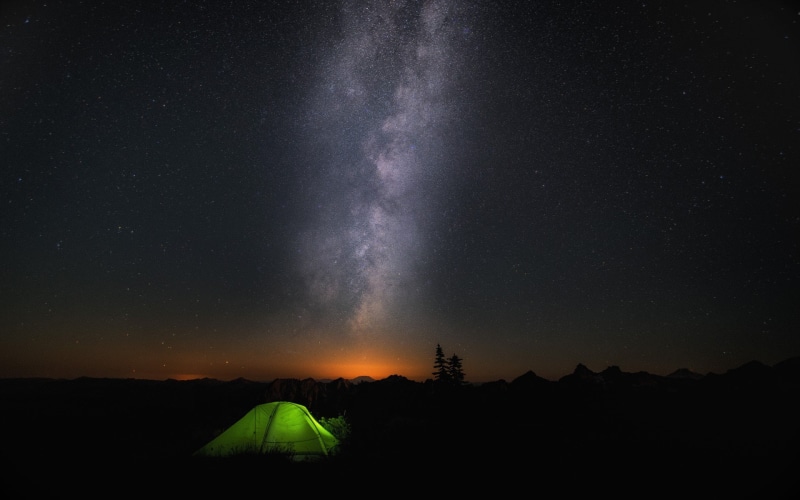 outdoors, mountain, dark, astronomy, space and astronomy, beauty in nature, Windows 10, no people, camping, night, star - space, 1080P, environment, tent