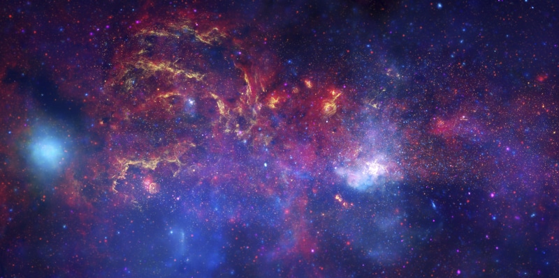 night, no people, mystery, illuminated, astronomy, light - natural phenomenon, nebula, nature, luminosity, star - space, 8K, glowing, blue, illustration