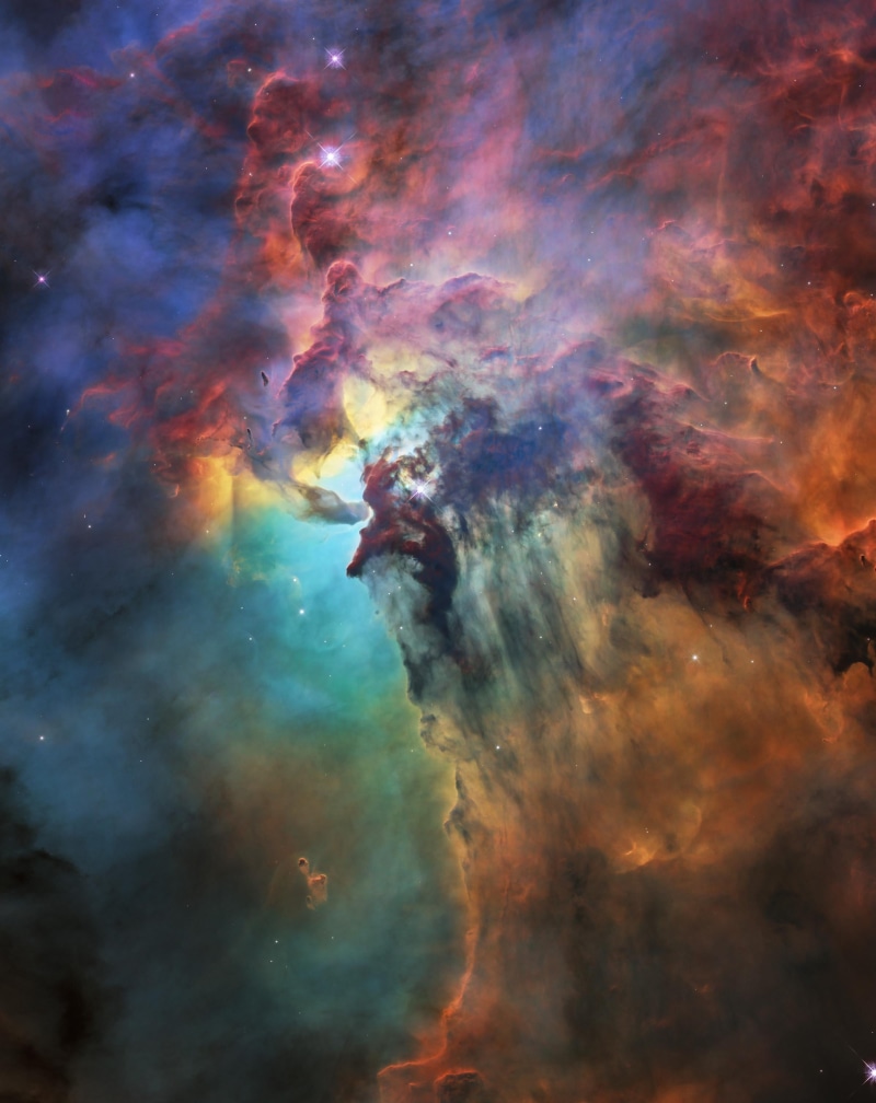 star - space, digital, galaxy, mystery, power in nature, nebula, creativity, beauty in nature, multi colored, nature, no people, 2K, sky, cloud - sky