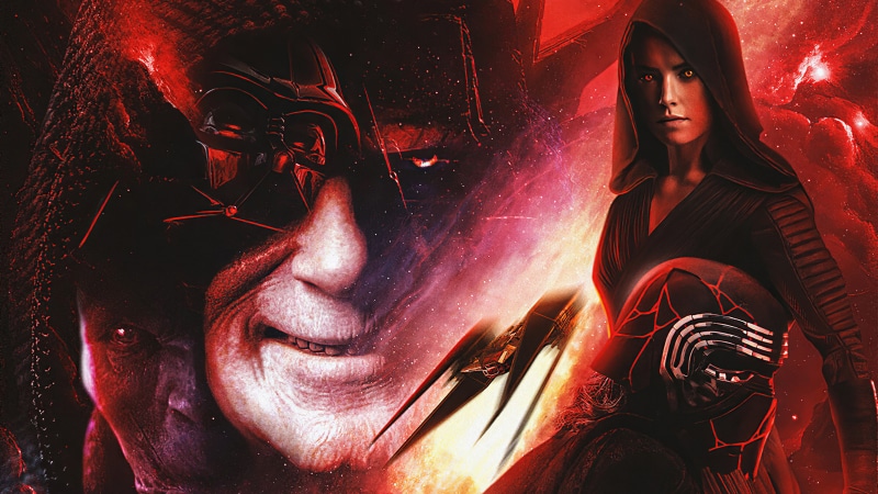 4K, Rey (Star Wars), Star Wars: The Rise of Skywalker, Kylo Ren, Emperor Palpatine, Star Wars, Sith (Star Wars)