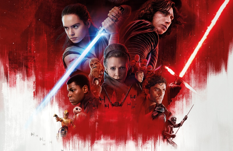 men, girls, togetherness, males, Star Wars: The Last Jedi, people, young adult, teenage boys, movie poster, teenage girls, boys, women, portrait, Rey (from Star Wars)