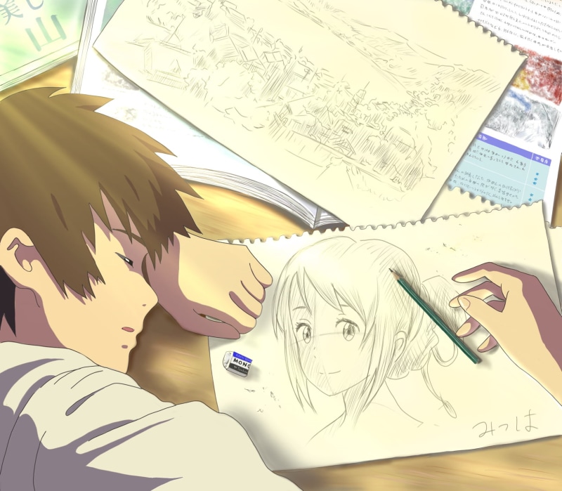 brown, human representation, women, book, publication, anime, no people, females, still life, education, communication, representation, haired, paper, adult