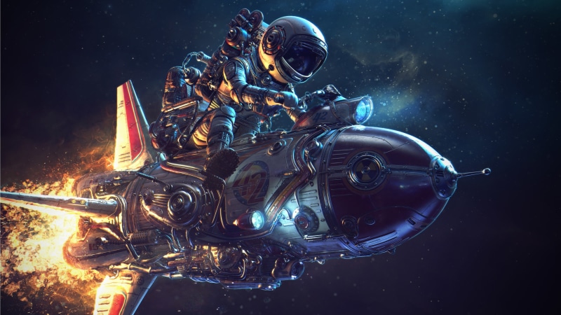 fire, adult, men, 4K, nature, activity, rocket, sport, aggression, flame, human body part, technology, people, burning, headwear, speed, transportation