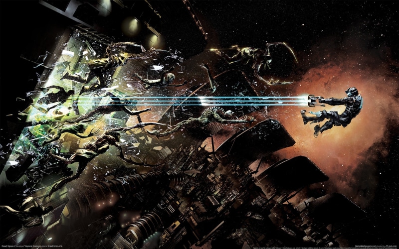 close-up, digital, night, shooting, abandoned, no people, messy, damaged, nature, Dead Space 2, decline, 2K, indoors, man, full frame, backgrounds, Dead Space