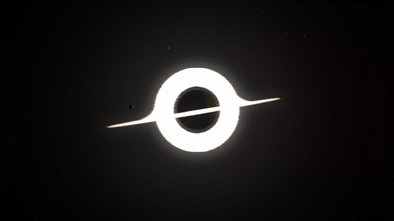 black holes, space, Interstellar (movie), Gargantua, 4K