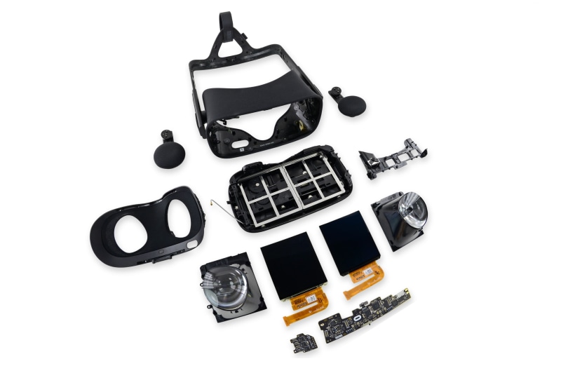 Oculus Touch, Virtual Reality, unassembled, 2K, VR headset, Oculus Rift