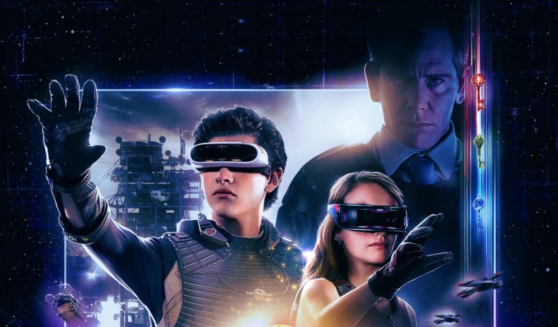 mid adult men, Tye Sheridan, young adult, males, Olivia Cooke, virtual reality simulator, men, 1080P, wireless technology, people, headshot, technology