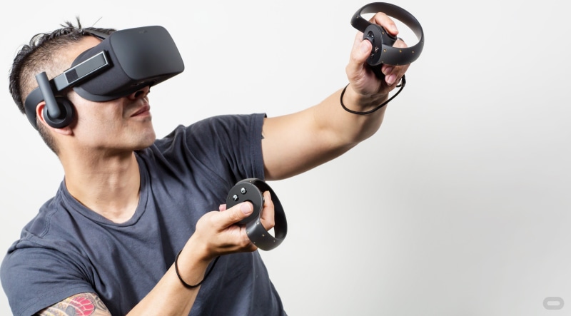 adult, oculus rift 4k awesome image, lifestyles, casual clothing, exercising, leisure activity, 4K, holding, sport, cyberspace, indoors, men, futuristic